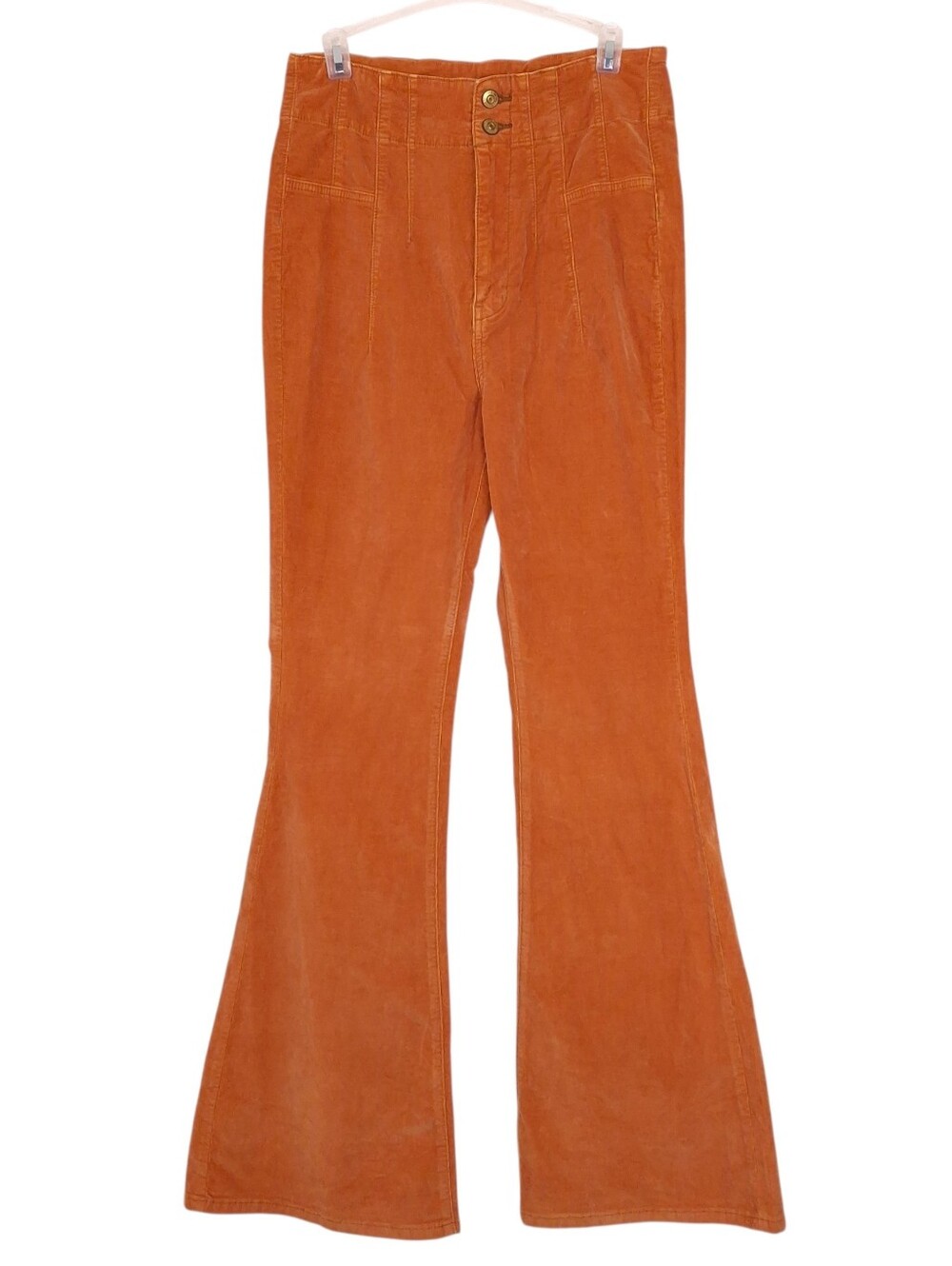 Free People We The Free Jayde Cord Flare Cognac retro 70s corduroy festival fall